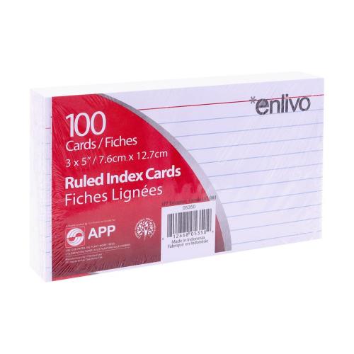 INDEX CARD REFILL