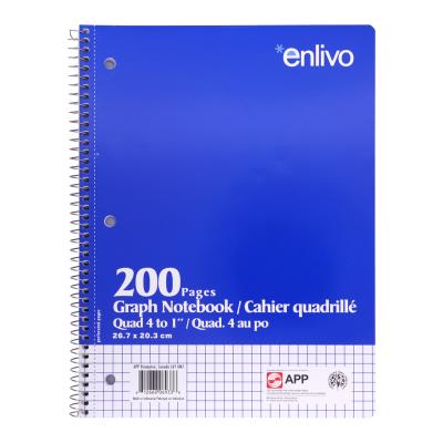 200 PG. GRAPH NOTEBOOK 4-1