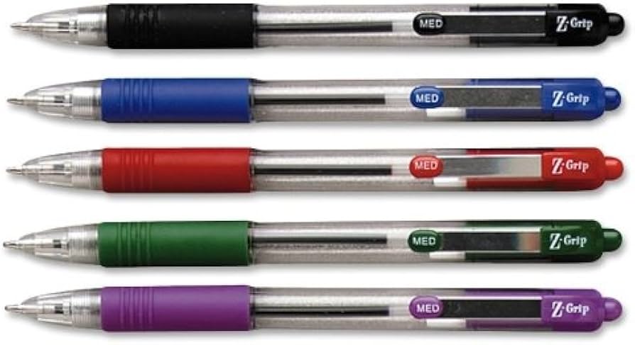PEN RETRACTABLE Z-GRIP MED
