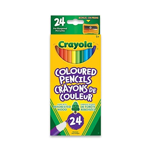 PENCIL CRAYONS CRAYOLA (24)
