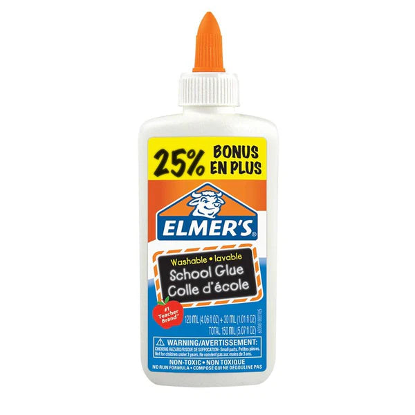 WHITE WASHABLE GLUE 120ml+30ml