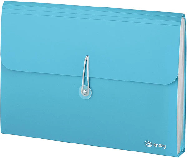 13-Pocket Letter Size Poly Expanding File