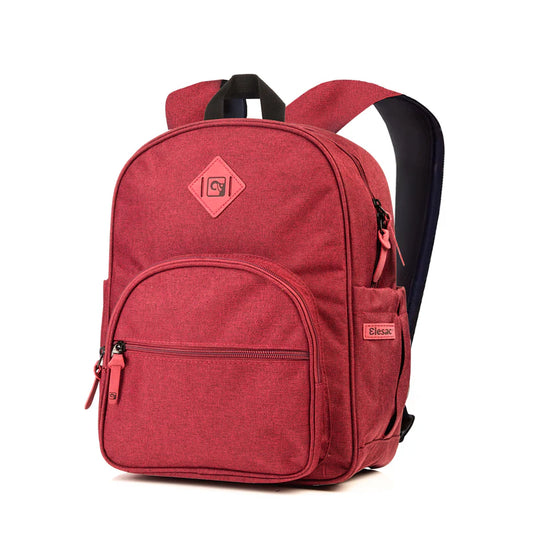 Elesac 14" Burgendy O Pocket Backpack