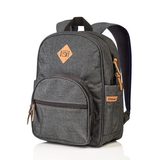 Elesac 14" charcoal Grey O Pocket Backpack