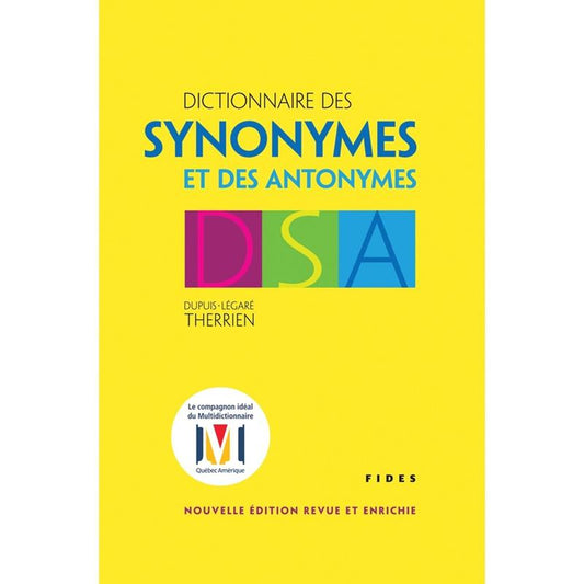 Dictionnaire des synonymes et des antonymes French