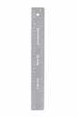 12" Shatterproof Flexible Ruler