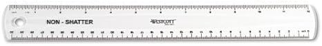 NON SHATTER RULER 12"