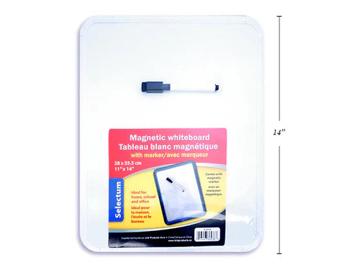 Whiteboard Magnetic Marker 11x14"