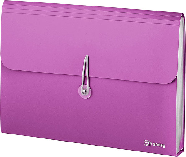 13-Pocket Letter Size Poly Expanding File