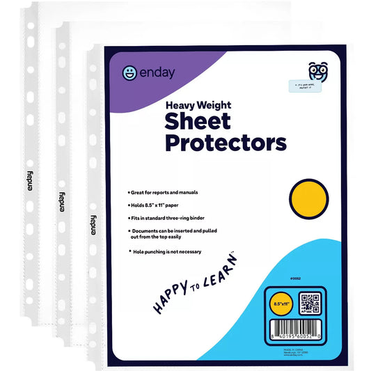 Heavy Weight Top Loading Sheet Protectors 10