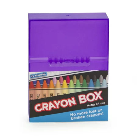 BOITE A CRAYONS POLY ASSORTI