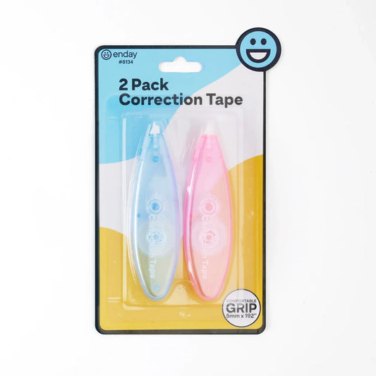 CORRECTION TAPE PEN 2 PACK