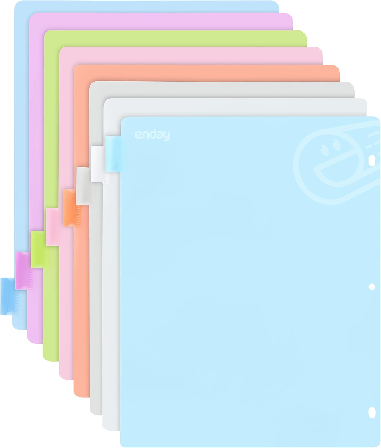 Enday 8 Dividers for 3 Ring Binder