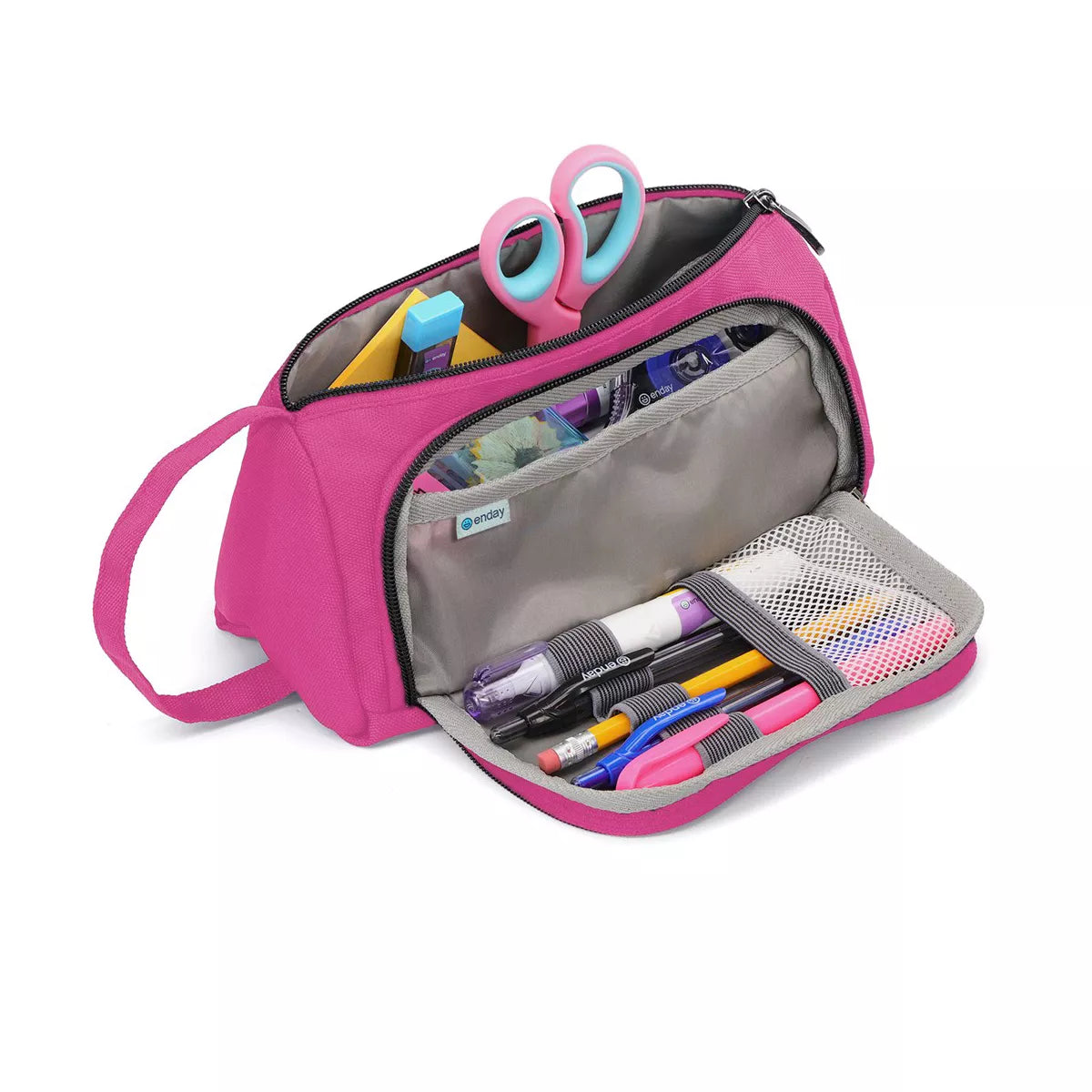 Big Capacity Pencil Case, 3 Compartments