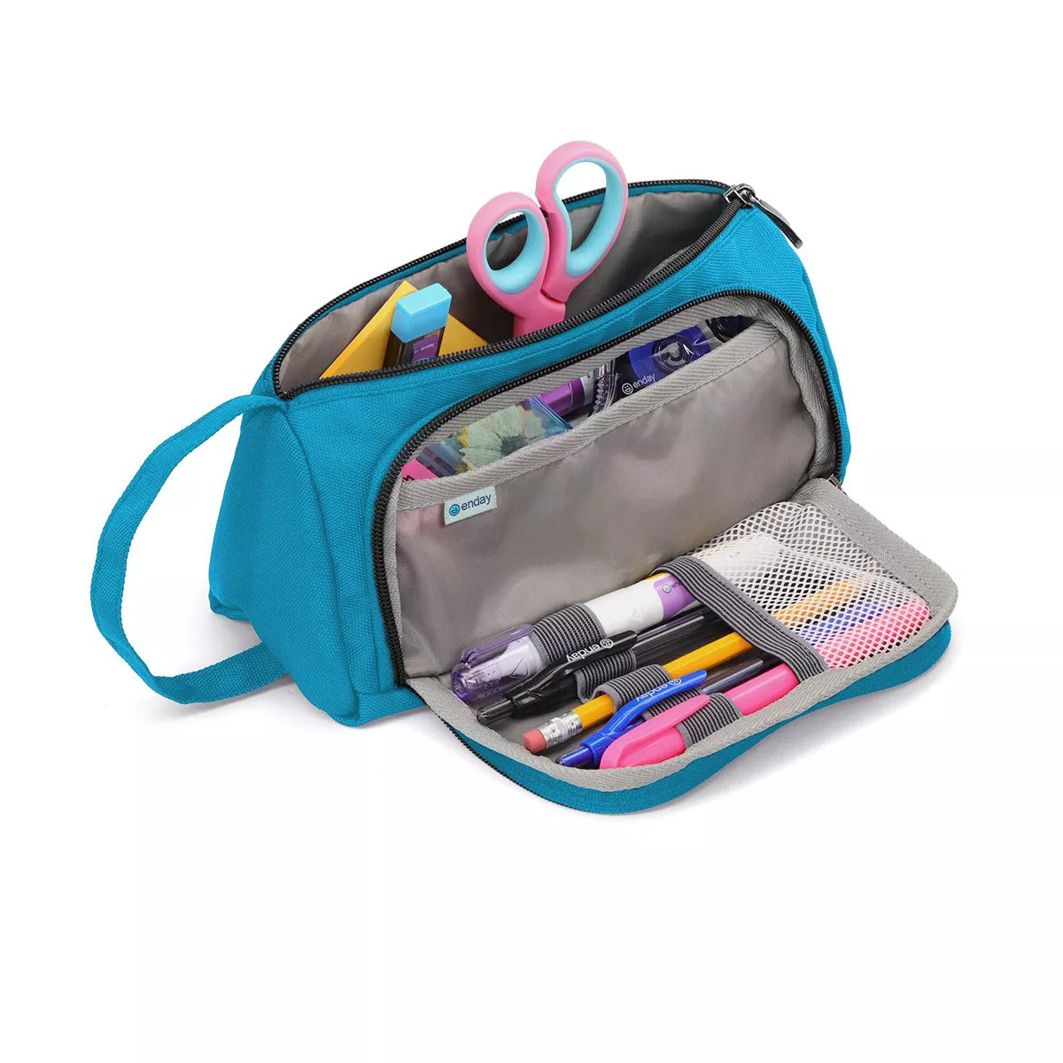 Big Capacity Pencil Case, 3 Compartments