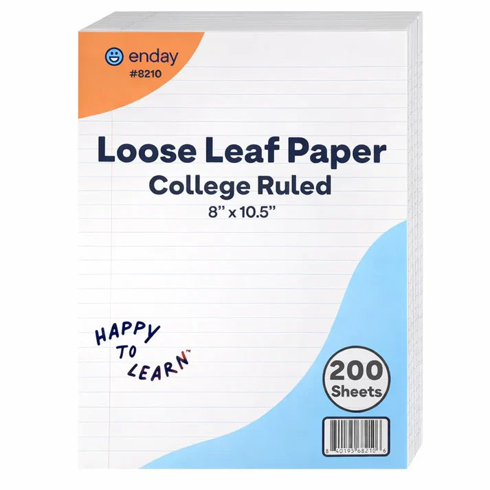 Loose Leaf Paper 200pk