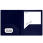 Hard Plastic 2-Pocket Folder