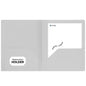 Hard Plastic 2-Pocket Folder
