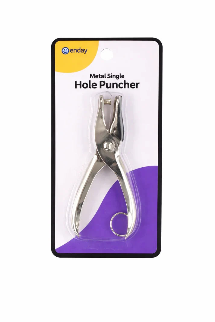Single Metal Hole Puncher 1pc