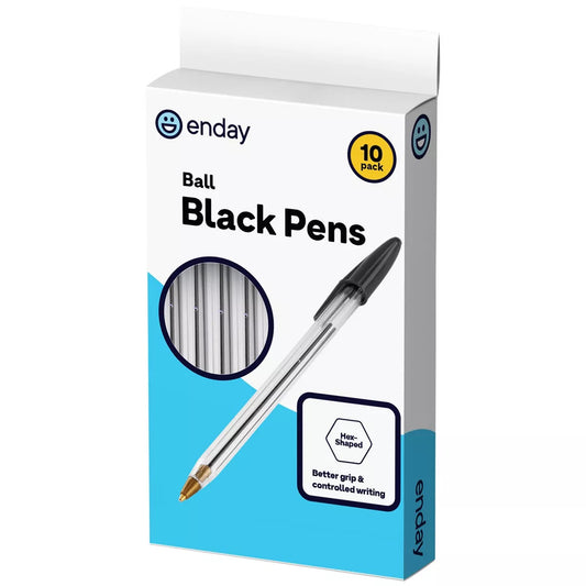 Stick Ballpoint Pens – 12 Pack