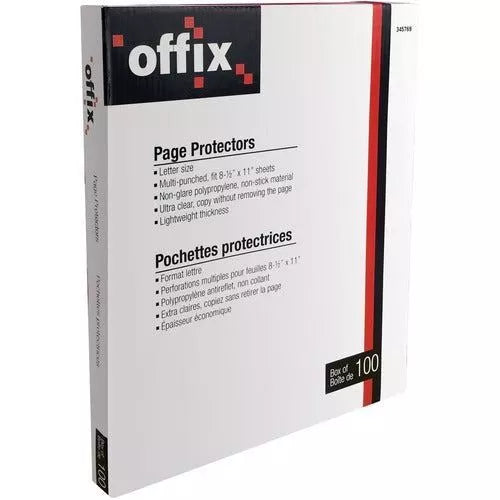 SHEET PROTECTOR 100